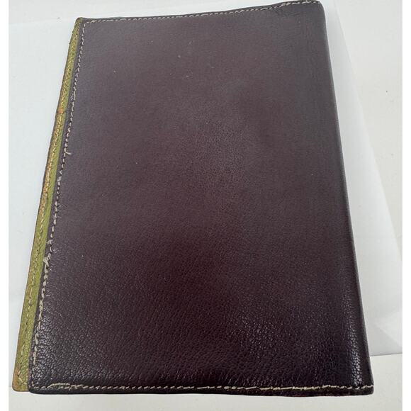 Hermes Lime Green Leather Agenda Cover - Picture 7 of 9